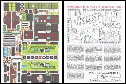 Karosa Š11 Voz pre prepravu koní